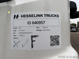 DAF CF 410 Space Cab Rema stekker 646.530KM NL Truck