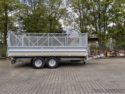 Möslein TTD 14  5,70 m  14 t Tandem- Kipper Tieflader 5,70 m lang, Breite Reifen-- Neufahrzeug --