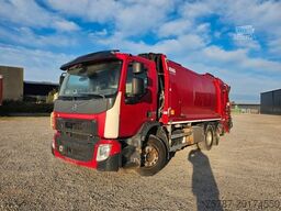 VOLVO FE 320 6x2 Müllwagen, 2 Kammern, Joab 18,7 cbm