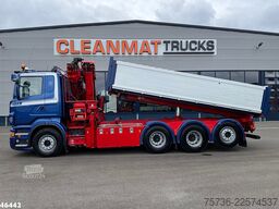 Scania R 560 V8 8x4 Retarder Hiab 24 Tonmeter laadkraan