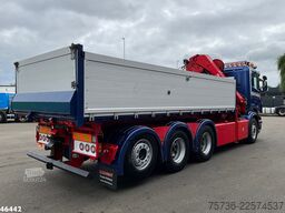 Scania R 560 V8 8x4 Retarder Hiab 24 Tonmeter laadkraan