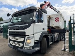 Volvo FM 420 8x2 HOOKLIFT + CRANE PALFINGER PK19.001 ...