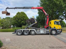 Scania P450 8x2!!KRAAN/HAAK!! EX GEMEENTE!!EURO6!!