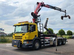 Scania P450 8x2!!KRAAN/HAAK!! EX GEMEENTE!!EURO6!!