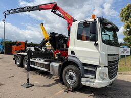 DAF CF 480 6x4 HOOKLIFT + CRANE PALFINGER PK19.001 ...