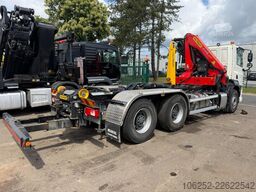 DAF CF 480 6x4 HOOKLIFT + CRANE PALFINGER PK19.001 ...
