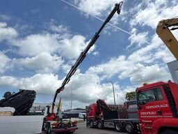 DAF CF 480 6x4 HOOKLIFT + CRANE PALFINGER PK19.001 ...