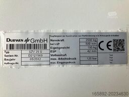 DURWEN DURWEN SZV25S, Breite 1250 mm