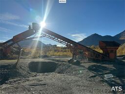 Terex Finlay Hydrascreen screener with feed hopper