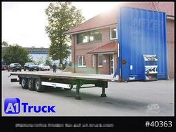 KRONE Megatrailer, Plateau, Liftachse, Staplerhalterung,