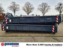 Abrollcontainer mit Klappe ca. 12m³, überfahrbar