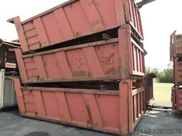 Div. Stahl- Hinterkippmulde ca. 12 cbm