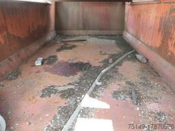 Div. Stahl- Hinterkippmulde ca. 12 cbm