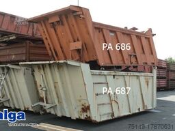 Stahl - Hinterkippmulde ca. 17 cbm