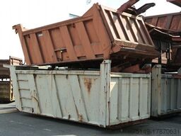 Stahl - Hinterkippmulde ca. 17 cbm