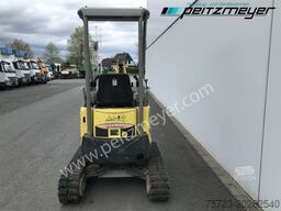Yanmar MINIBAGGER Vio 17 verstellbares Fahrwerk