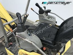 Yanmar MINIBAGGER Vio 17 verstellbares Fahrwerk
