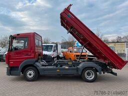 MERCEDES-BENZ Atego 818 / Meiller/ 2xAHK/ AC/ 3 Sitze/ 23 Tkm