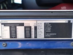 Scania R580 V8 | 8X4 | RETARDER | FULL STEEL | BIG AXL...