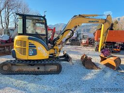 KOMATSU PC 55MR-3 Powertilt 3x Löffel
