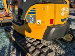 KOMATSU PC 55MR-3 Powertilt 3x Löffel