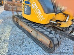 KOMATSU PC 55MR-3 Powertilt 3x Löffel