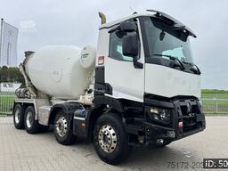 Renault C480 Day Cab, Euro 6, 8x4 / Full steel / 9m3 / ...