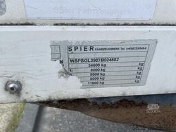 Spier SGL390 Closed Box / Discbrakes / NL Trailer