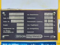 MAN TGL 8.150 4x2 Bison Palfinger TKA 30
