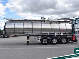 KÄSSBOHRER Chemietank, ADR, 30.000L, Liftachse, Alufelgen