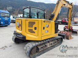 CATERPILLAR 308CR 07A  Powertilt 3x Löffeln Hammerleitung