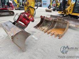CATERPILLAR 308CR 07A  Powertilt 3x Löffeln Hammerleitung