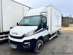 Iveco 70C18 box truck with tail lift and 3 sets of tires