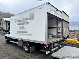 Iveco 70C18 box truck with tail lift and 3 sets of tires