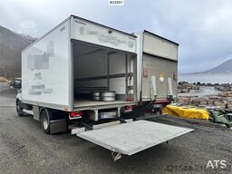 Iveco 70C18 box truck with tail lift and 3 sets of tires