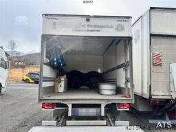 Iveco 70C18 box truck with tail lift and 3 sets of tires