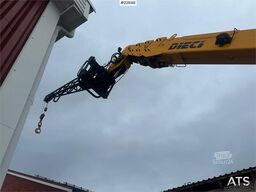 Dieci Pegasus 40.25 w/ jib, hydraulic crew basket, bucke