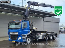 DAF CF 400 8X2 HIAB 244 EP-3 Hipro Crane Kran HIAB ...