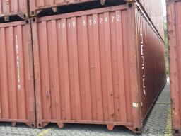  40' DV sea container used depot Genoa