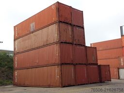  40' DV sea container used depot Genoa