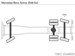Mercedes-Benz Actros 2548 6x2