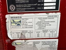 Kraker CF200 CF-200 92m3 Liftas Trommelrem Wabco NL Tr...