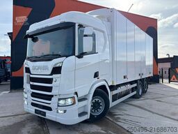 Scania R 410 6x2*4 CNG / RETARDER / BOX L=6970 mm