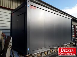 Decker Containerbau Bürocontainer 20ft, Staplertaschen