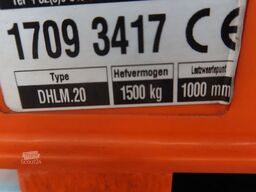 Scania P250 4x2 Bakwagen+Klep E6 Dhollandia 1500 kg