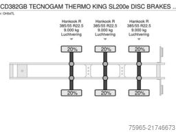 CHEREAU CD382GB TECNOGAM THERMO KING SL200e DISC BRAKES