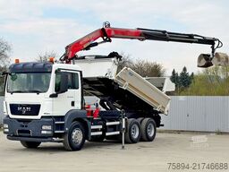 MAN TGS 26.360 * FASSI F135A.23 + FUNK / 6x4 * TOP