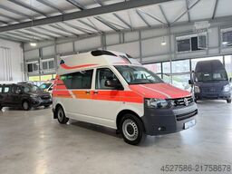 VW T5 Transporter*KRANKENWAGEN*KTW*TRAGE*LIEGE*RAMP