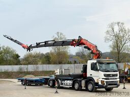 VOLVO FMX 460 * KRAN +JIB+ FUNK + Anhänger! 6x4 * TOP