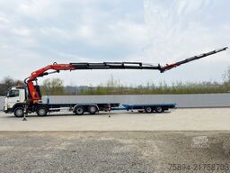 VOLVO FMX 460 * KRAN +JIB+ FUNK + Anhänger! 6x4 * TOP